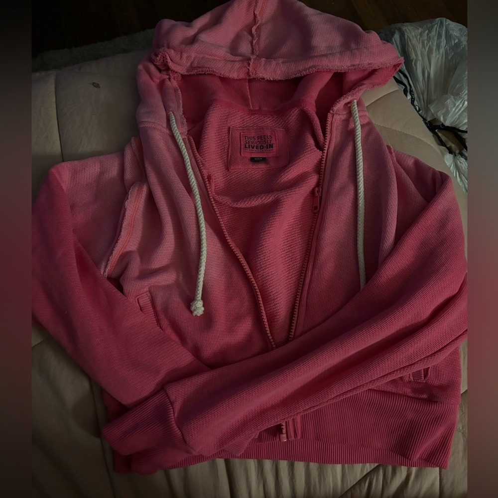 American Eagle Cropped Ambre Jacket